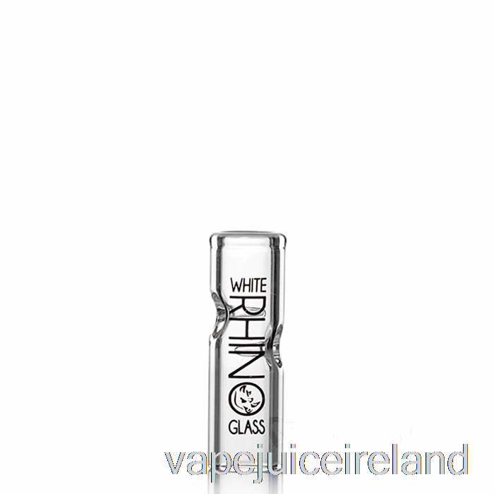 Vape Pod Kits White Rhino Glass Tips Round Glass TIp [XL]